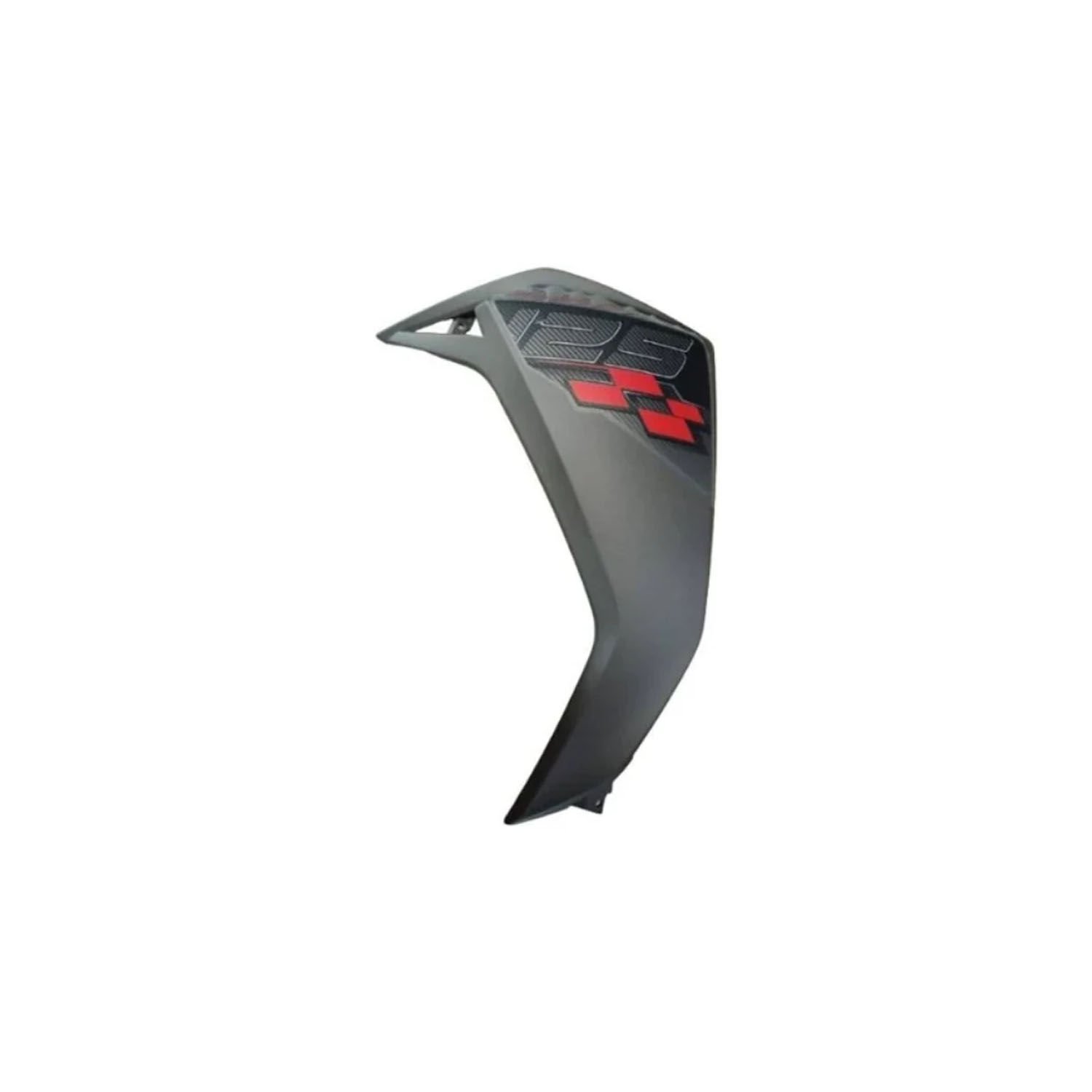 ÖN PANEL SOL GRİ KIRMIZI ETİKET (B70)